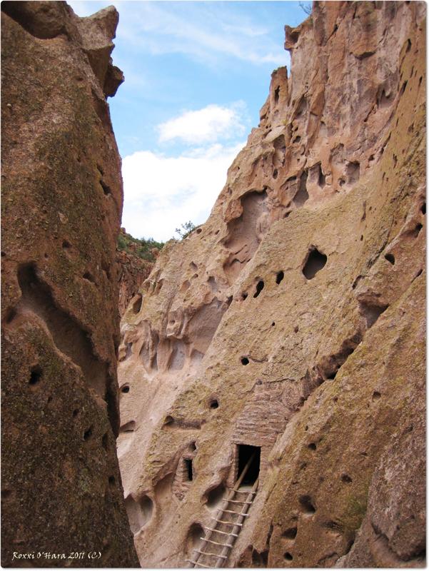 Stairway to Heaven, Bandelier National Monument, New Mexico - Photographer: Roxxi O'Hara