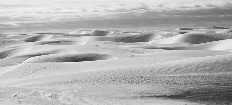 Vast White Sands Dune - White Sands National Monument, New Mexico - Rachel Telles
