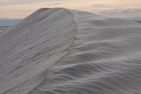 White Sands Dune at Sunset - White Sands National Monument, New Mexico - Rachel Telles