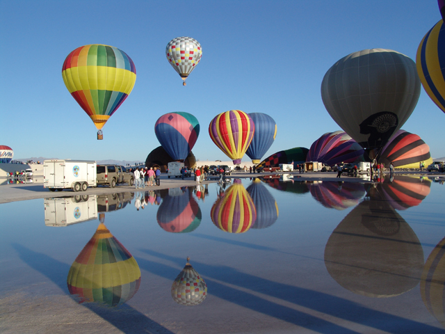 Hot air balloons September 2009