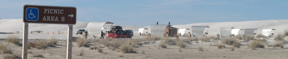 Picnic Areas at White Sands