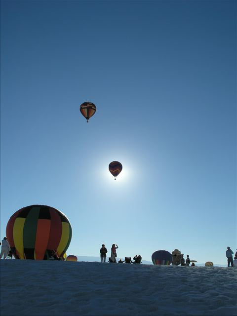 Balloon Eclipse - White Sands Hot Air Balloon Invitational 2010 - Credit: Rob Roberts