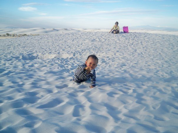 The Young Explorer - White Sands National Monument, New Mexico