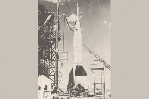 V-2 Rocket and Wac Corporal Combo: The Bumper-Wac at White Sands in the late 1940s