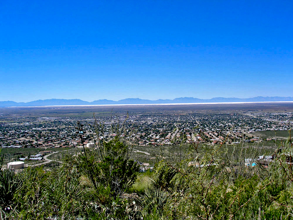 View Over Alamogordo - Whte Sands New Mexico
