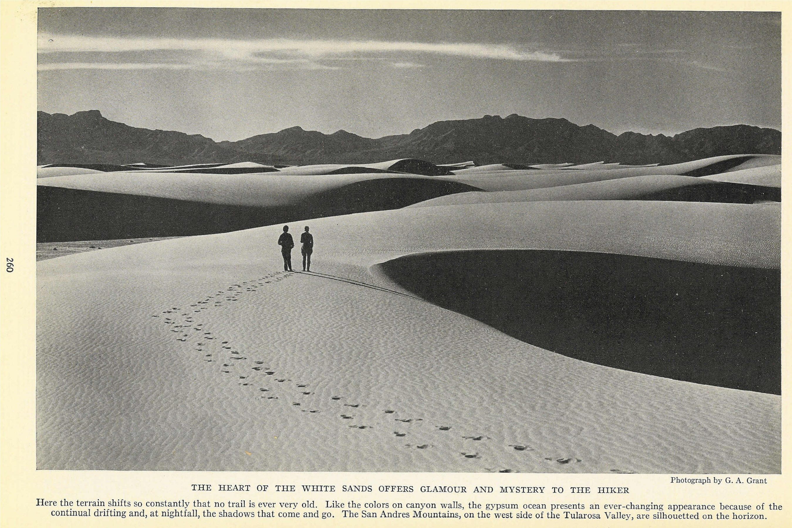 The White Sands of Alamogordo - National Geographic, August 1935