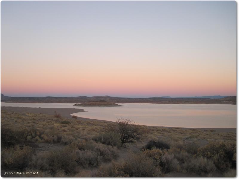 Curvy Coastline, Elephant Butte Lake, New Mexico - Photographer: Roxxi O'Hara