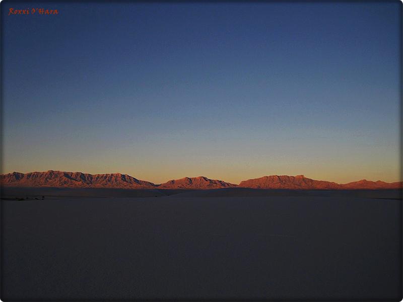 Gold on the Range, White Sands - Photographer: Roxanna O'Hara